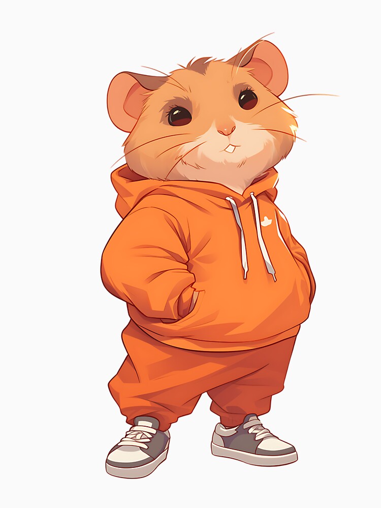 Streetwear Hamster Edgy Look by bapupa