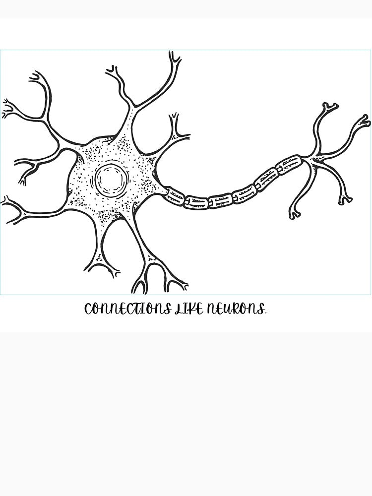 Connections like neurons by Alimstudio