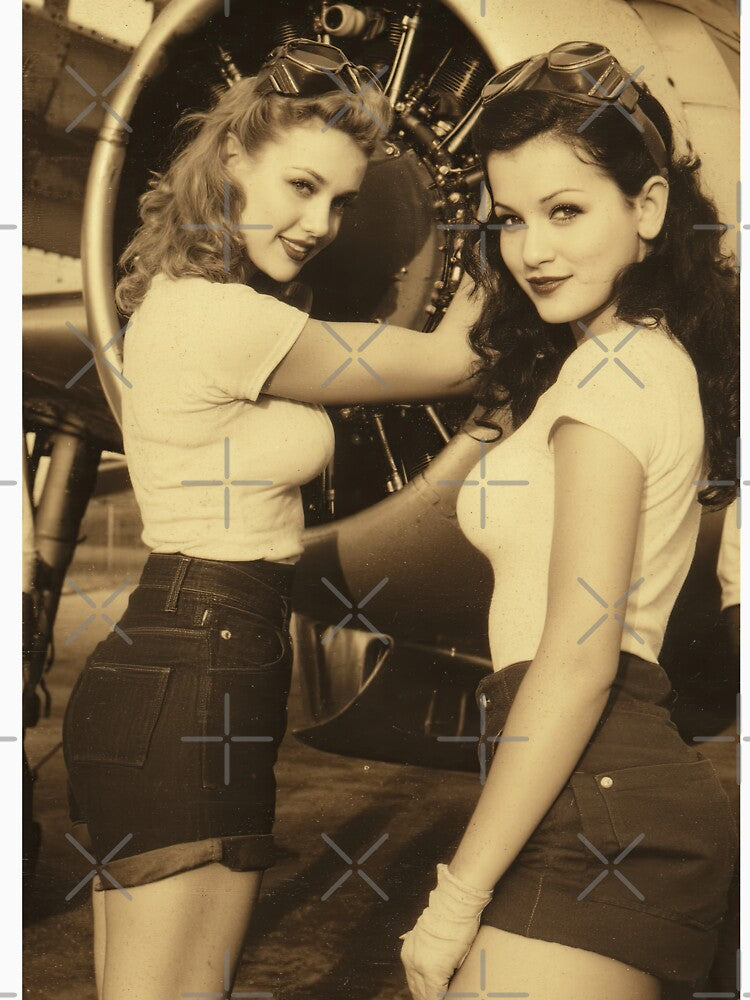 Retro Hairstyles and Fashion in Pin-Up View by Piotrek0001