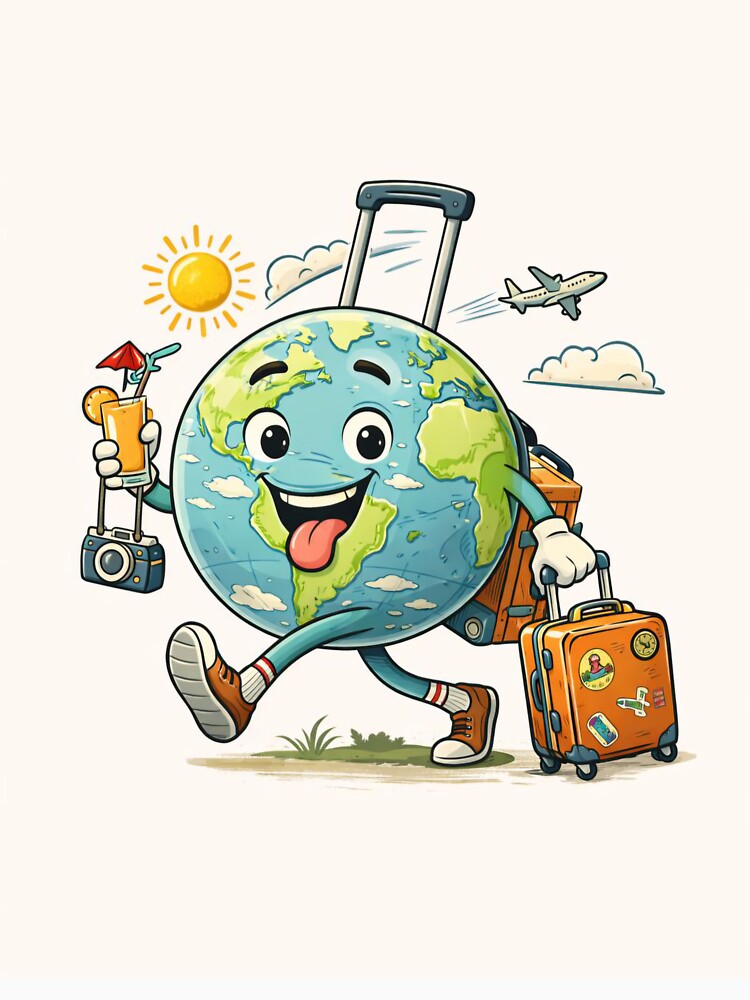 Happy World Traveler by Yasmin Reis