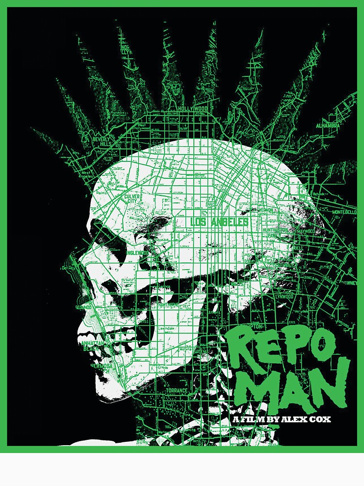 Repo Man LA Map by coldisthesea