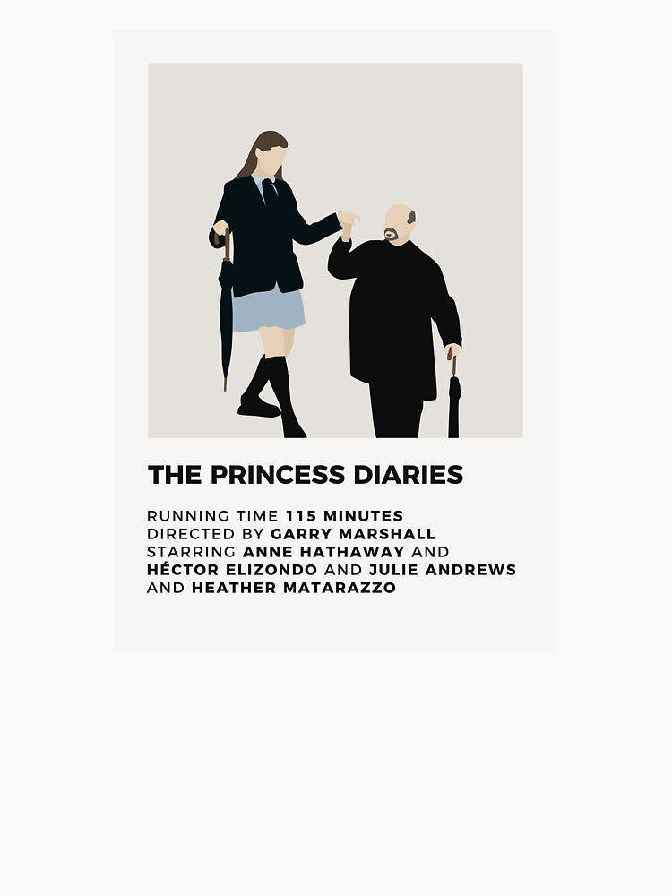 The Princess Diaries Minimalist Poster by honeydesigns