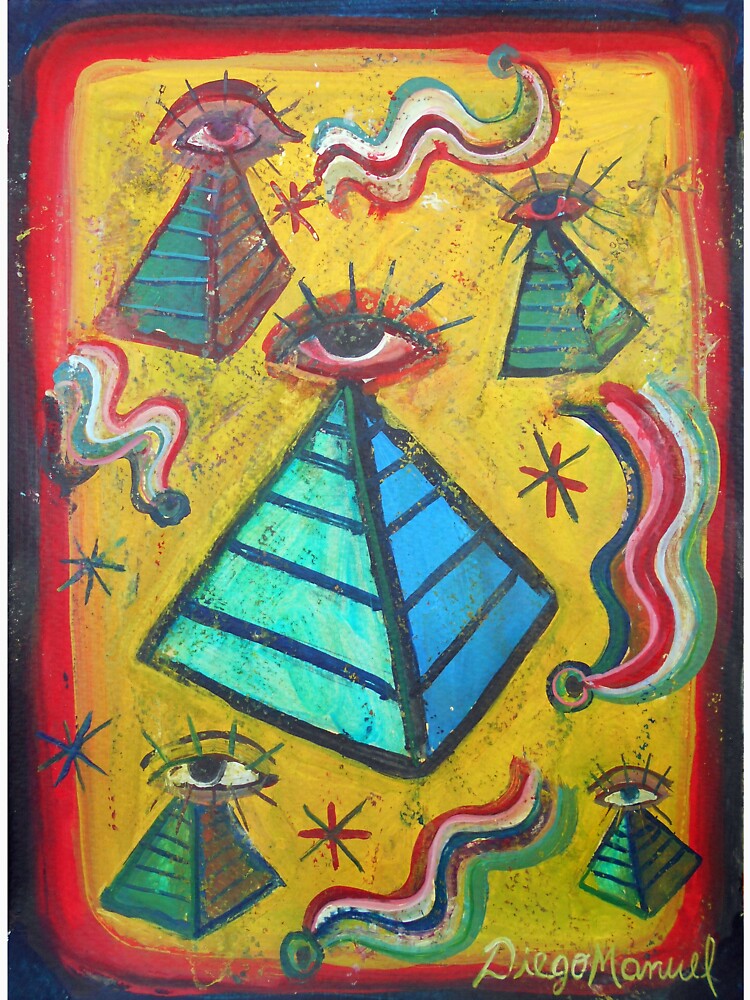 stars eyes and comets by Diego Manuel Rodriguez