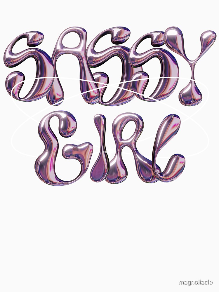 SASSY GIRL Graphic tee by magnoliaclo