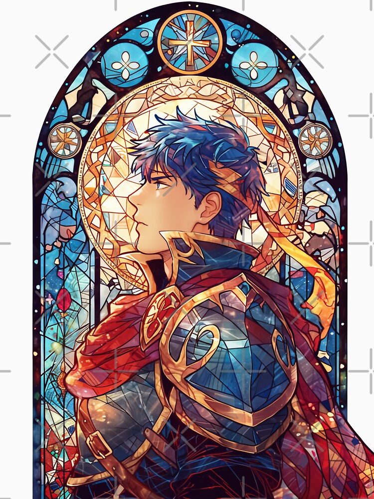 Stained Glass Ike by SchellStation