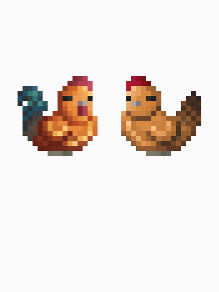 Rooster and Hen by AndrewRockwell