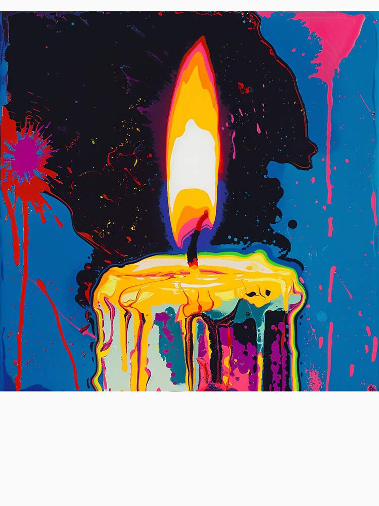 Candle Pop Art 9 by AstroRisq
