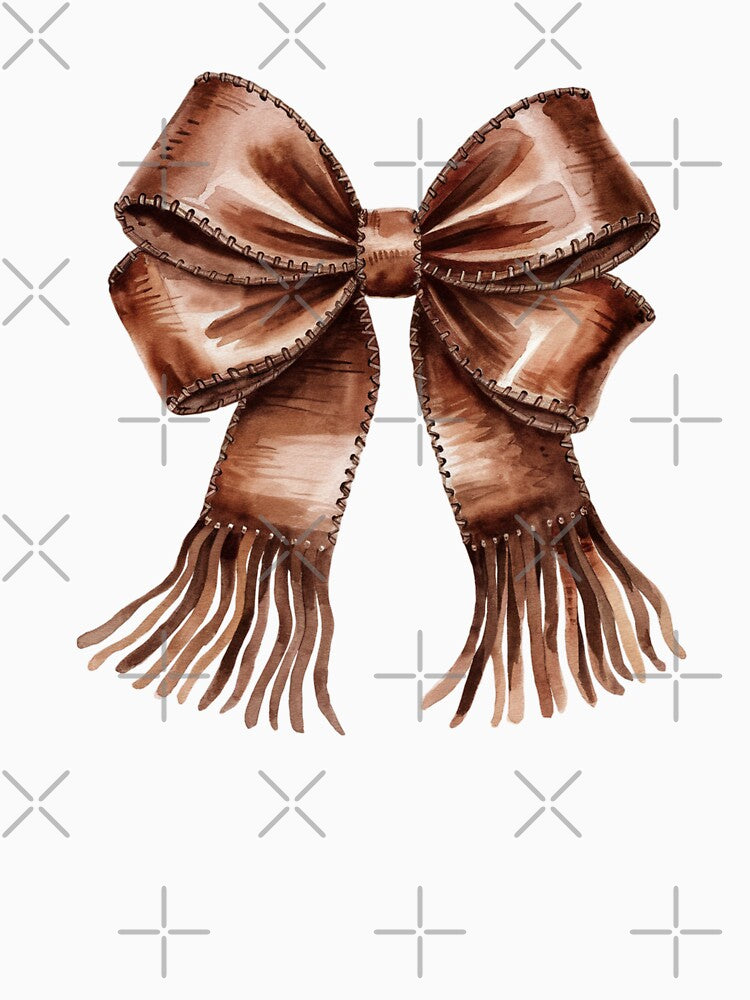 Coquette Leather Bow by FloraliteCo