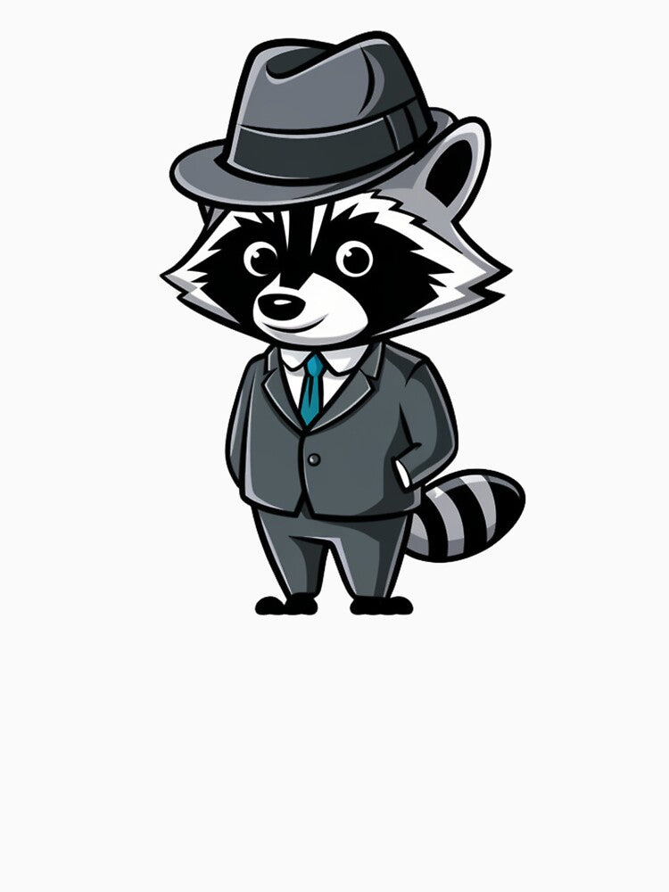 Gentleman racoon by Flying Alligator