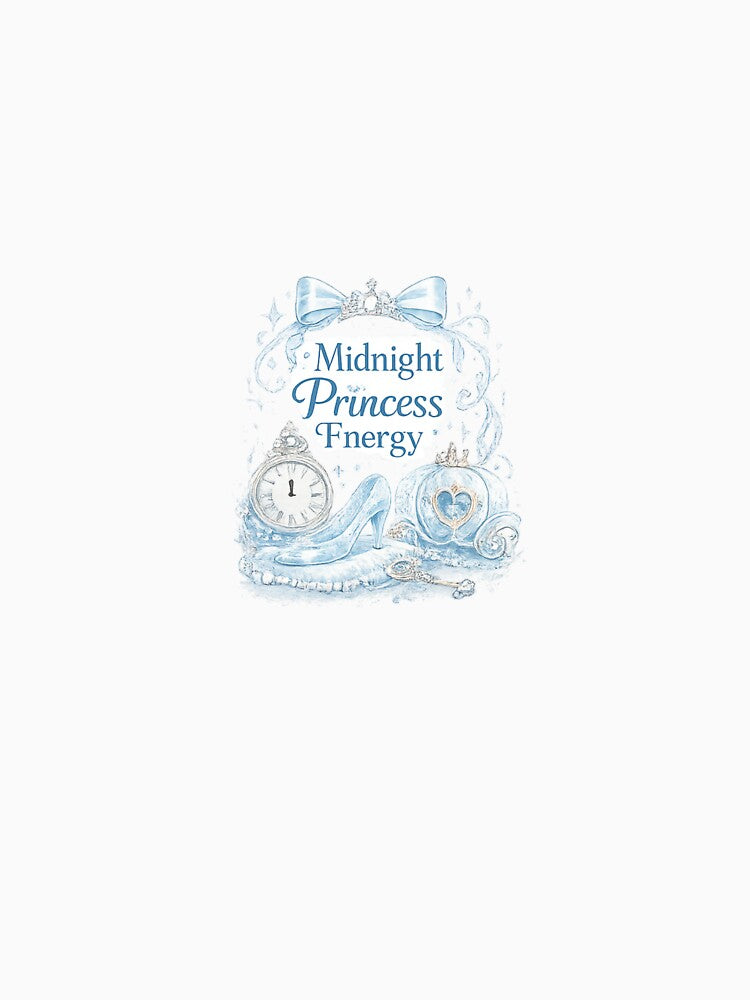 Midnight Princess Energy Cinderella Aesthetic Design by Aura.Creative