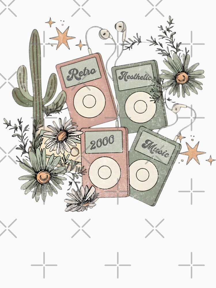 2000s Retro Music Aesthetic — Vintage Music by Nacho Average Designs