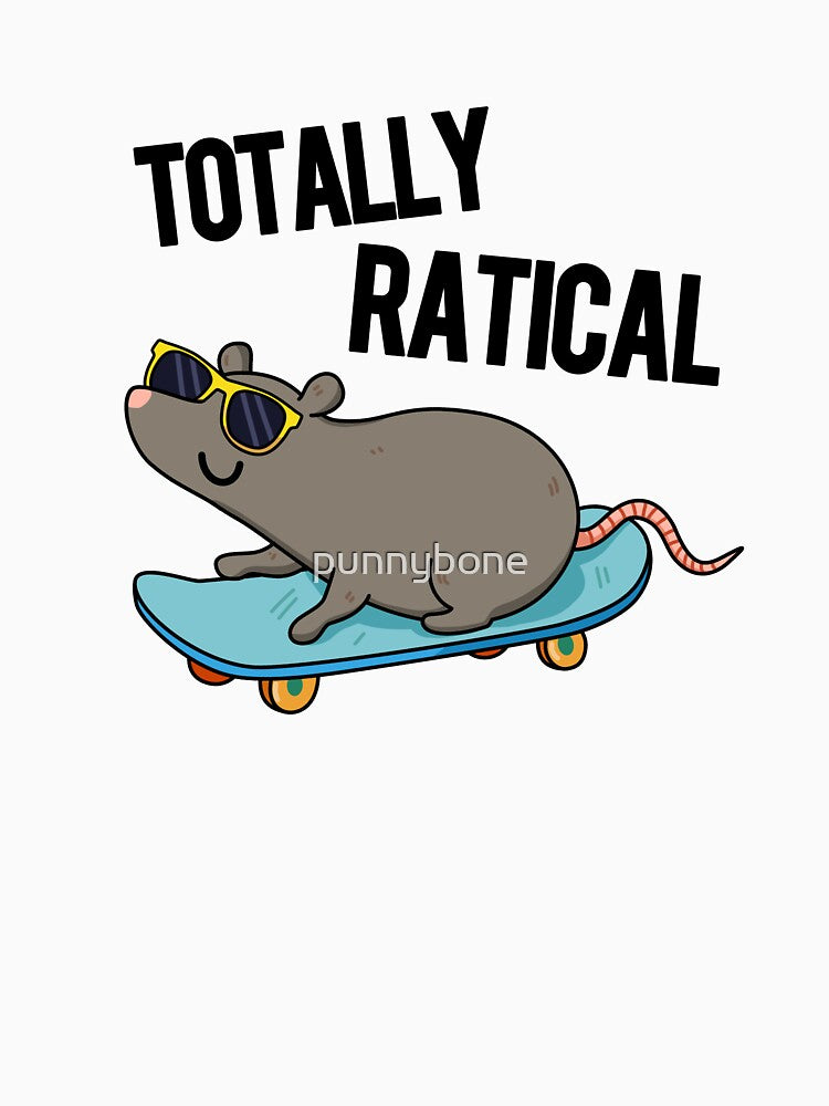 Totally Ratical Funny Rat Puns by punnybone
