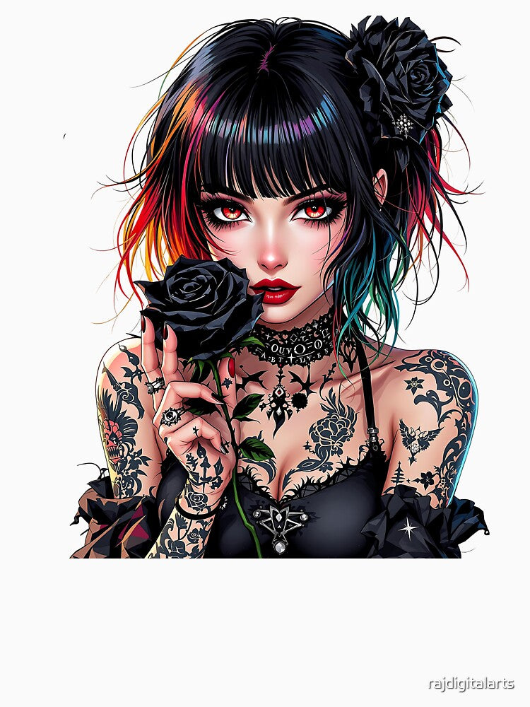punk girl by rajdigitalarts