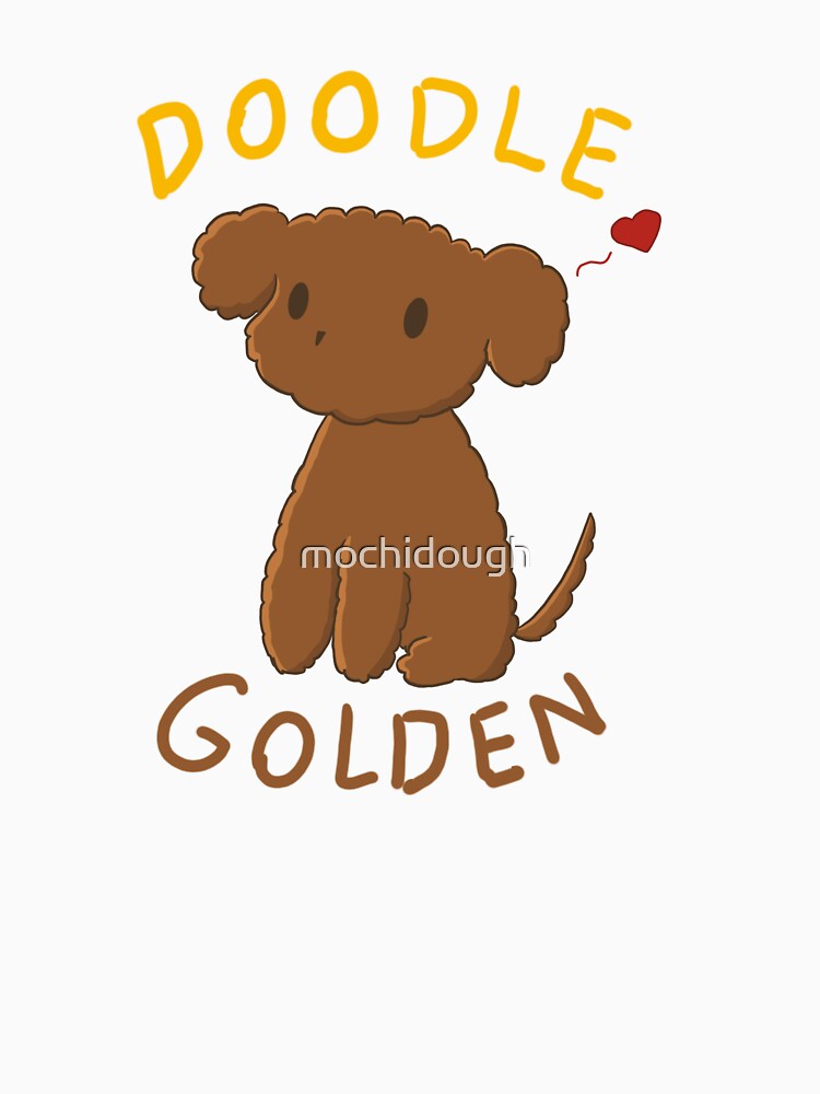 Golden Doodle but Doodle Golden by mochidough