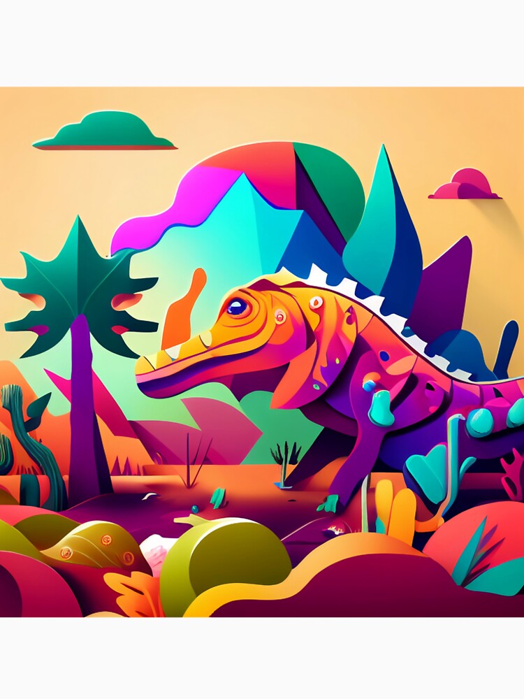 Colorful Creative Lizard Cartoon Style by EnzoZs