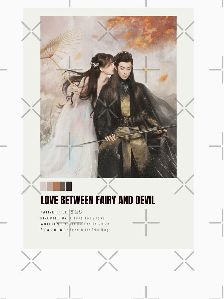 Love Between Fairy and Devil - Cdrama Poster by Weird Unicorn