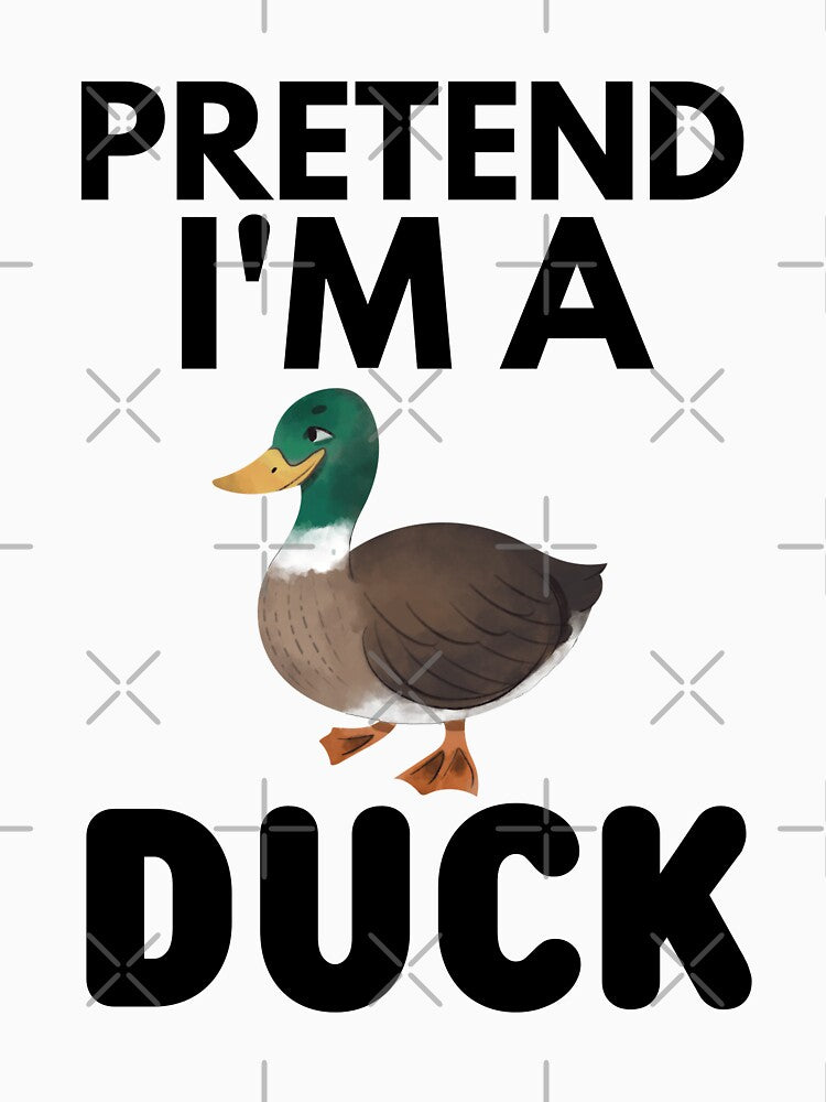 Pretend I'm a Duck - Halloween Costume by Printshac