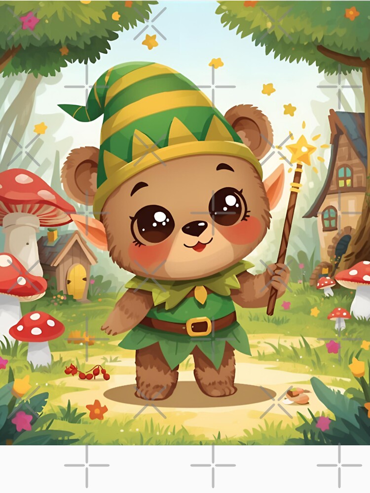 Little elf with star staff by SimonsDesignArt