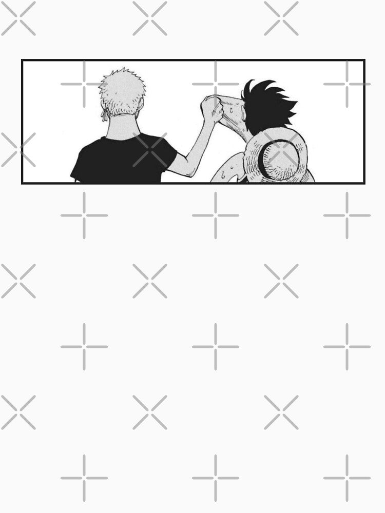 luffy and zoro by sandsgnn