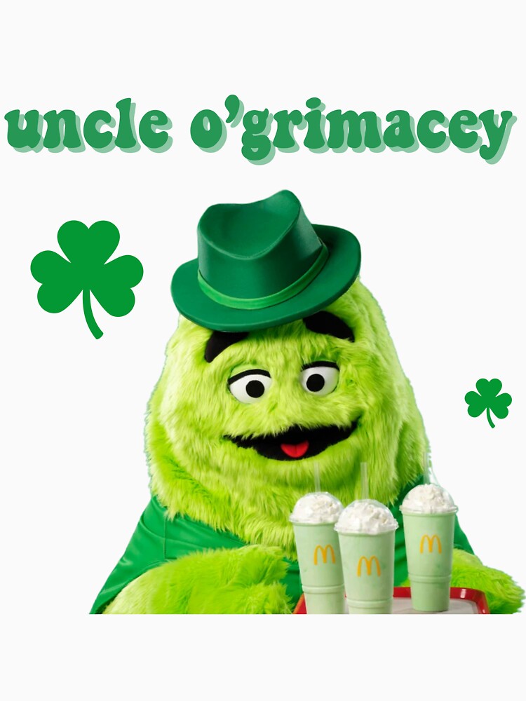 Uncle O'Grimacey St. Patrick's Day Cute by juliamorgan13