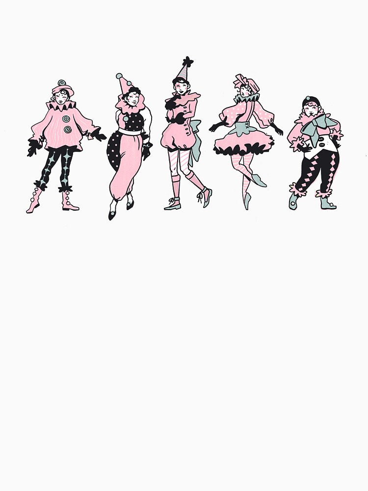 Clown line up by EloGlo