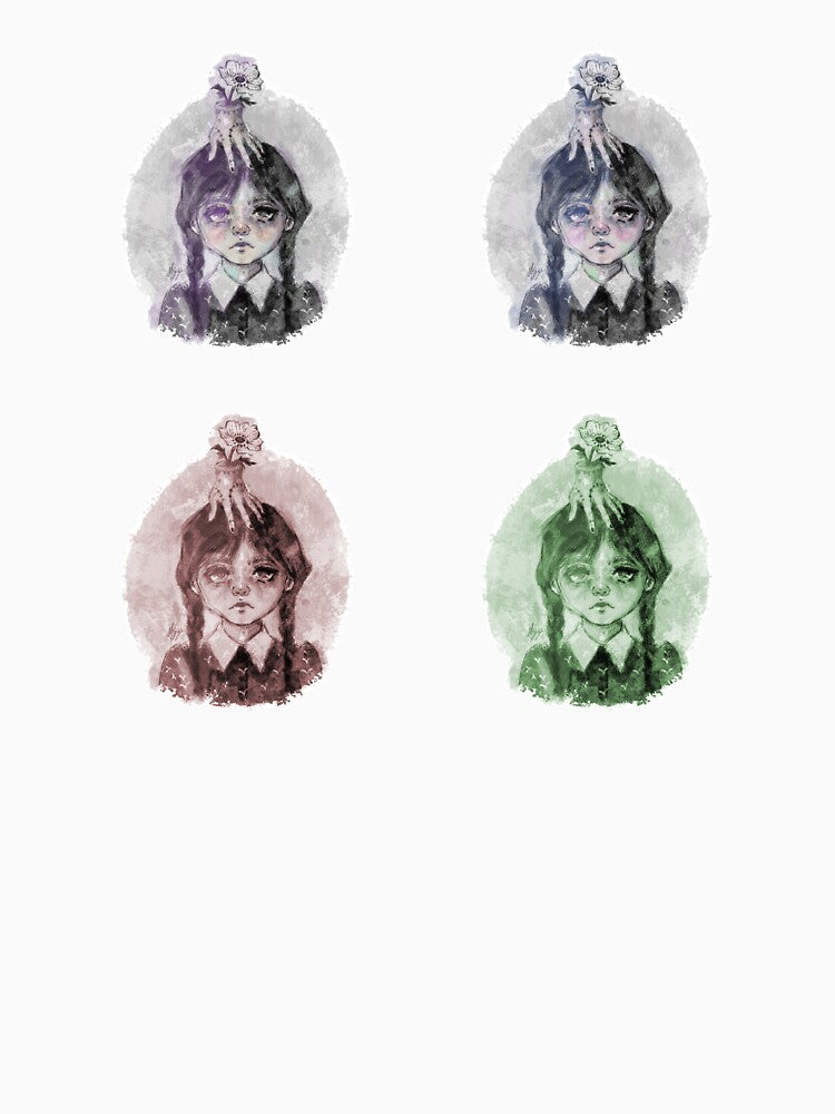 GOTH GIRL FLOWER HAND COLLAGE DARK AESTHETIC #2 by melyverso