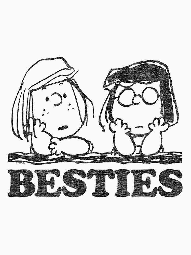 Peanuts  Marcie Peppermint Patty Besties by donadomayle7