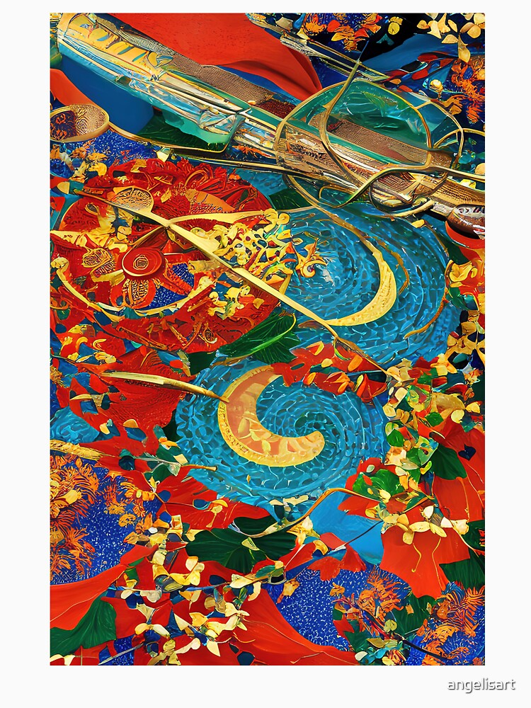 Modern abstract Art No15 by angelisart