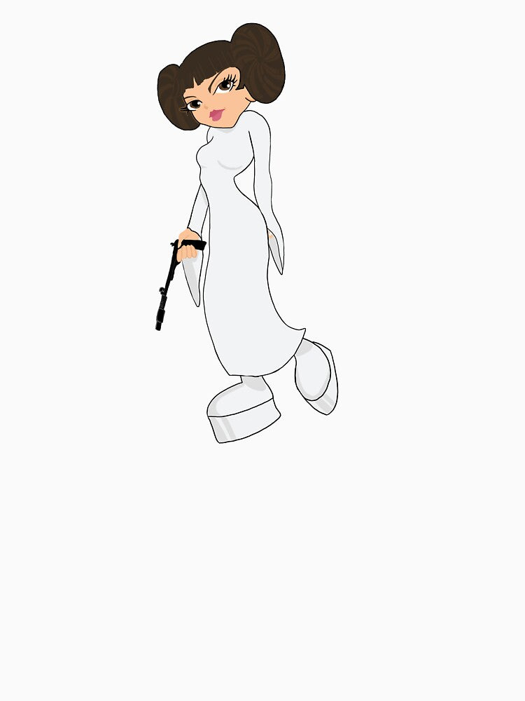 Princess Leia Y2K Girl by alltHERageY2K