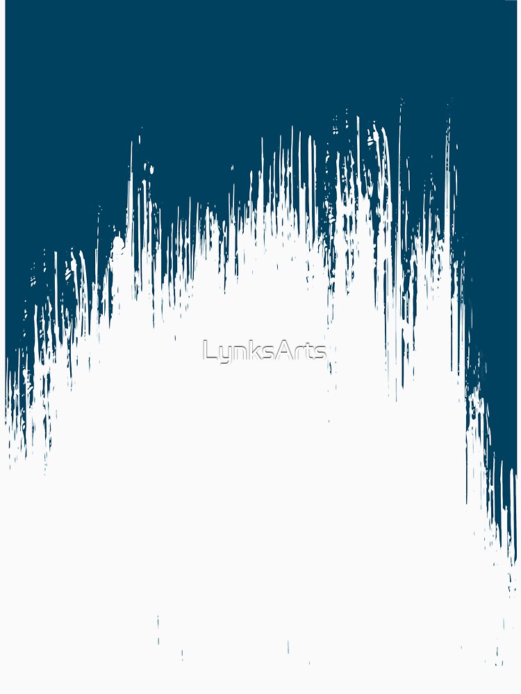 blue grunge splash downwards by LynksArts