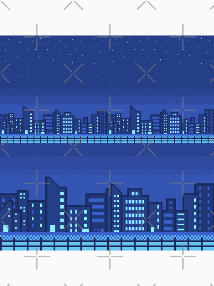 City pixel art by RKKR4696
