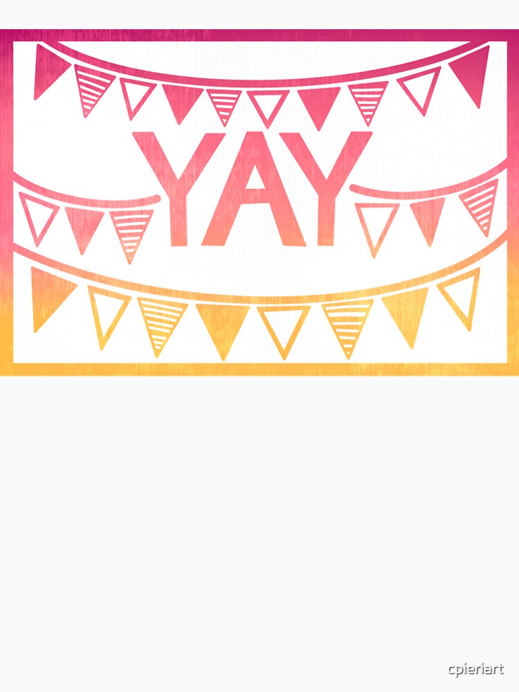 "Yay"- Simple Words Series by cpieriart