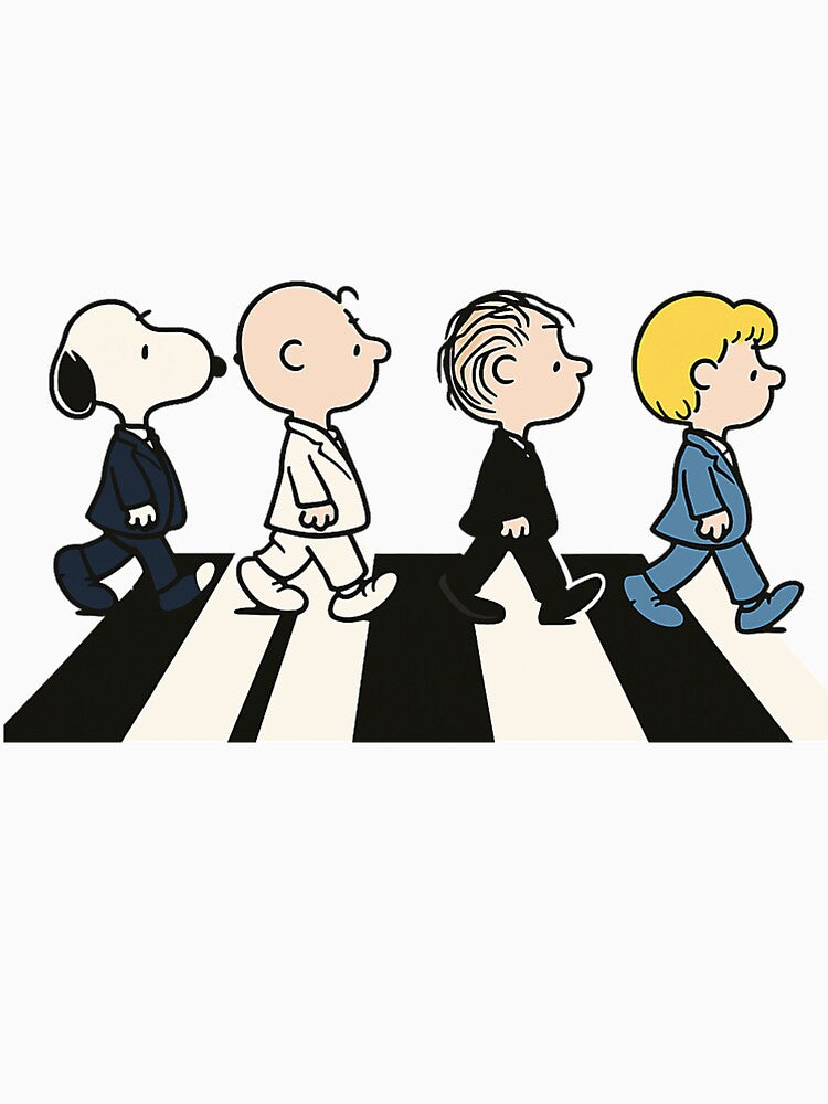 Beatles Cartoon Crosswalk Band Parody by Belteshazzar