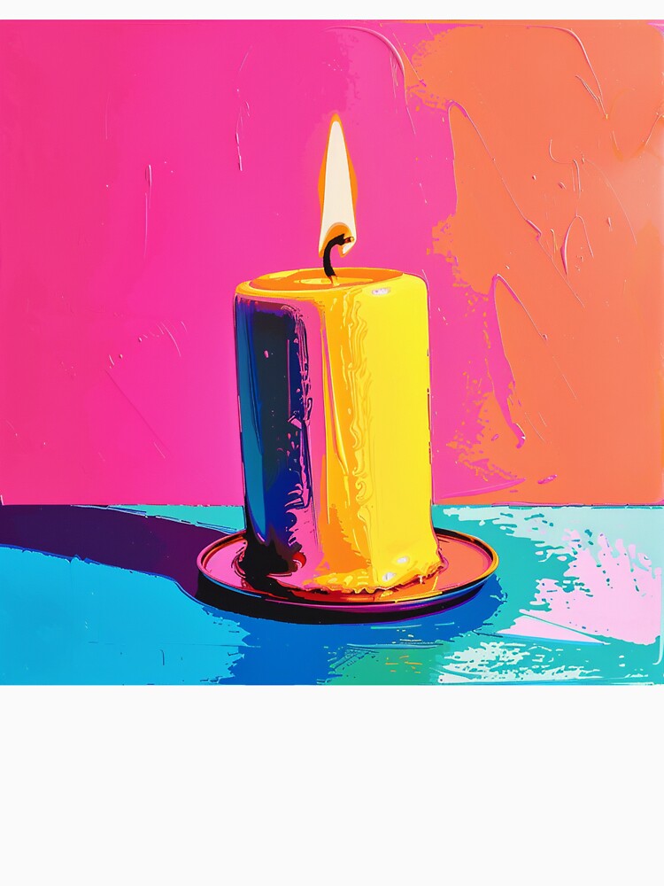 Candle Pop Art 1 by AstroRisq