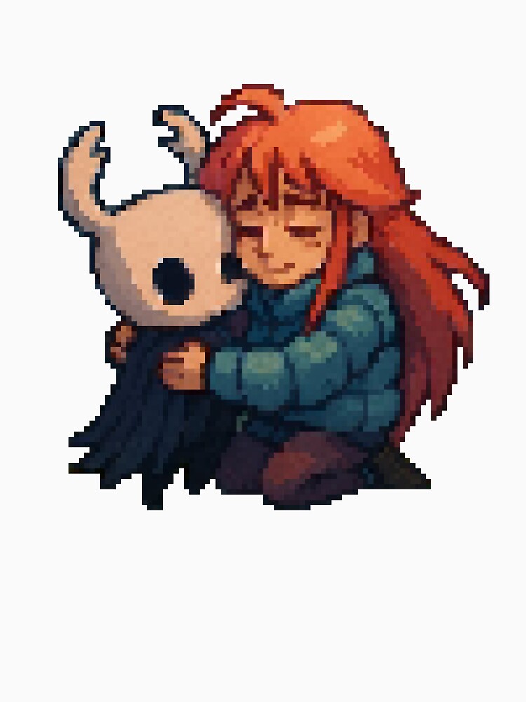 Hollow Knight And Celeste by PixelArtHeaven