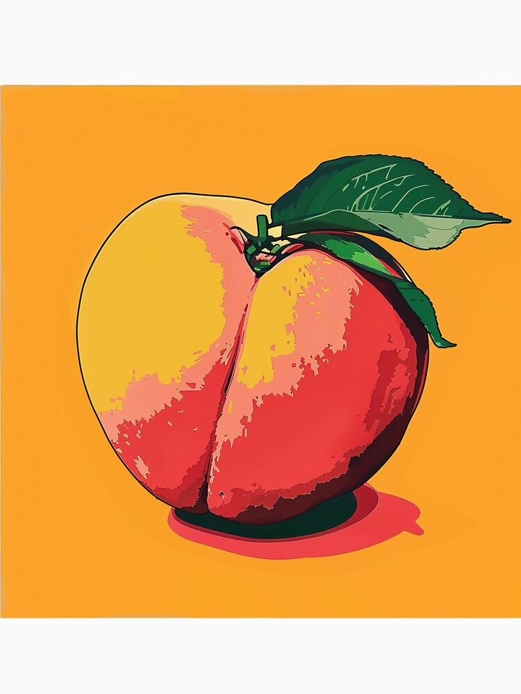 Peach Pop Art 2 by AstroRisq
