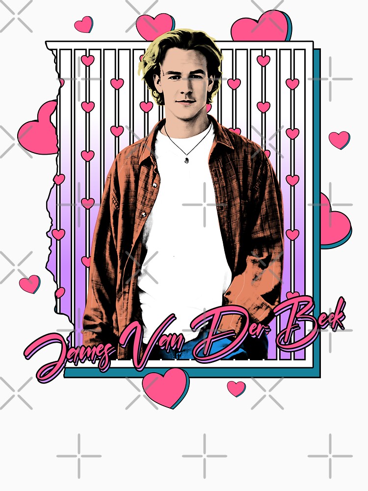 I Love James Van Der Beek - 90s TV Teen Idol Crush Fan Art by ourkid