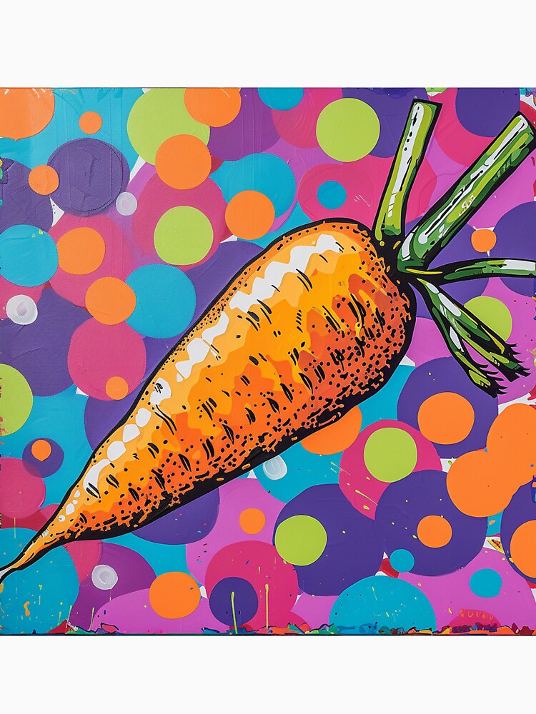 Carrot Pop Art 2 by AstroRisq
