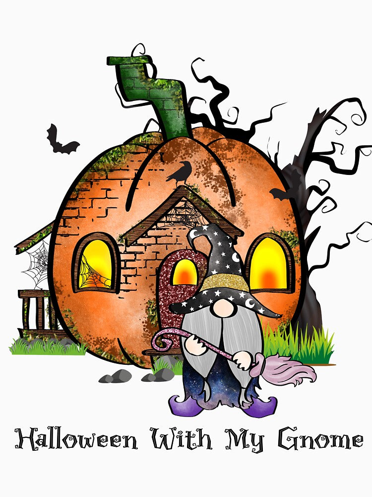 halloween with my gnome by oana2711