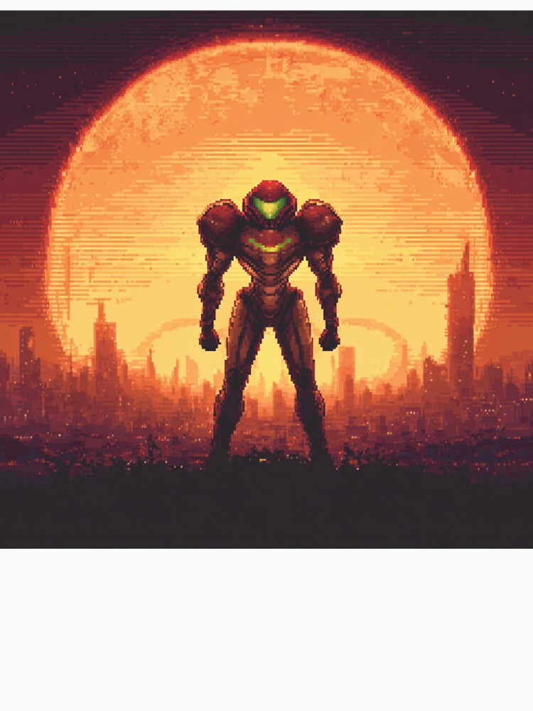 Pixel Lone Explorer – Retro Sci‑Fi Adventure Artwork by Pixel8Prints