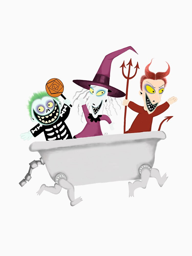 nightmare before Christmas trick or treaters by Jax12