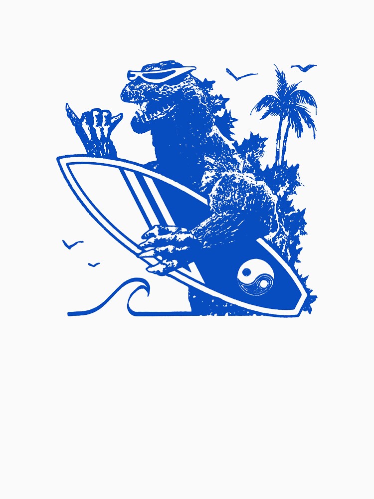 Godzilla surfing parody by liwetjuice
