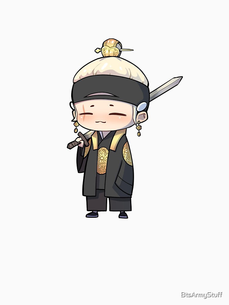 Daechwita - AGUST D-2 chibi art by BtsArmyStuff