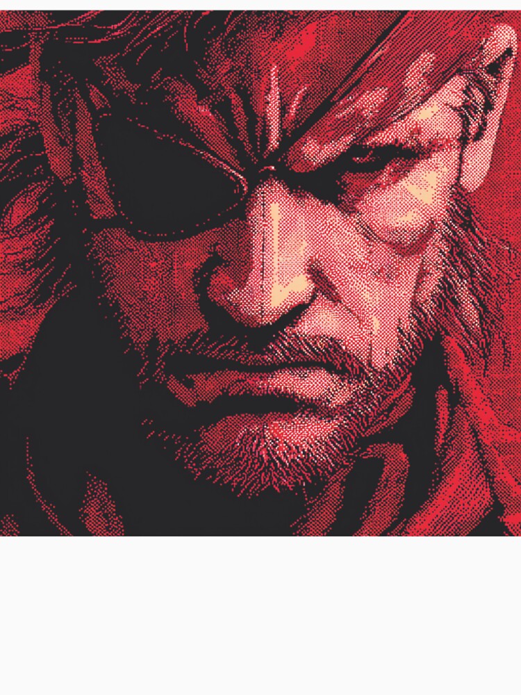 Metal Gear Solid Pixel Art – Stealth Action Retro Tribute by Pixel8Prints