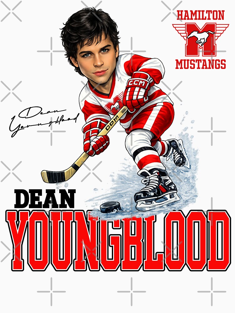 Dean Youngblood Hockey Caricature - Youngblood Movie by darklordpug