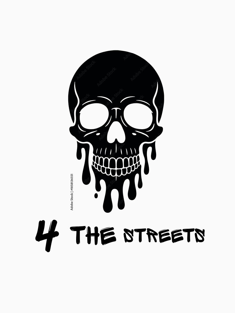 Skull Face Design by 4 THE STREETS SHOP