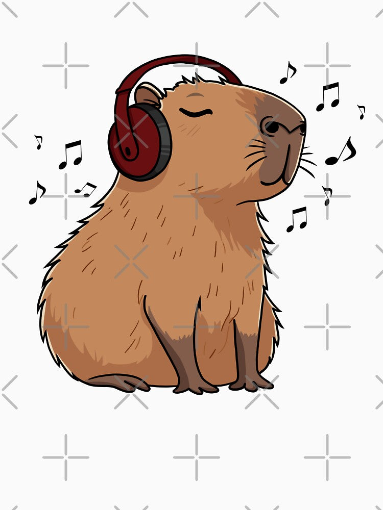 Capybara Melomaniac by YumeKurenai