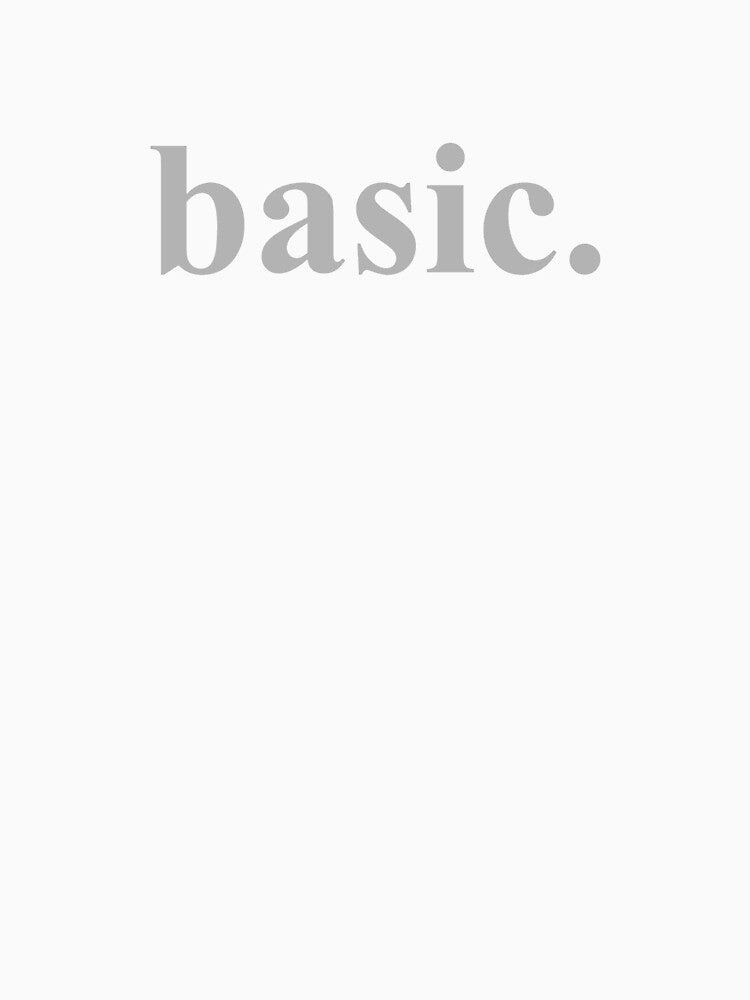 basic. by mantrasupply