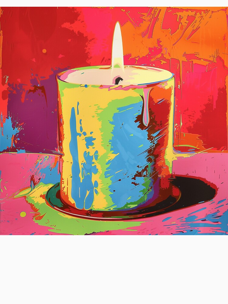Candle Pop Art 12 by AstroRisq