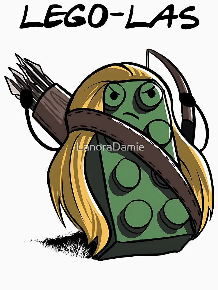 Bricks -Legolas Pun | Funny Elf Archer Parody | Geek Pun| Nerdy Gift for Fantasy Fans by LanoraDamie